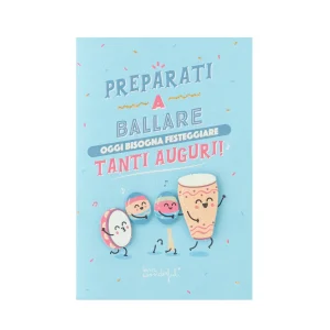 Biglietto d'auguri - Preparati a ballare