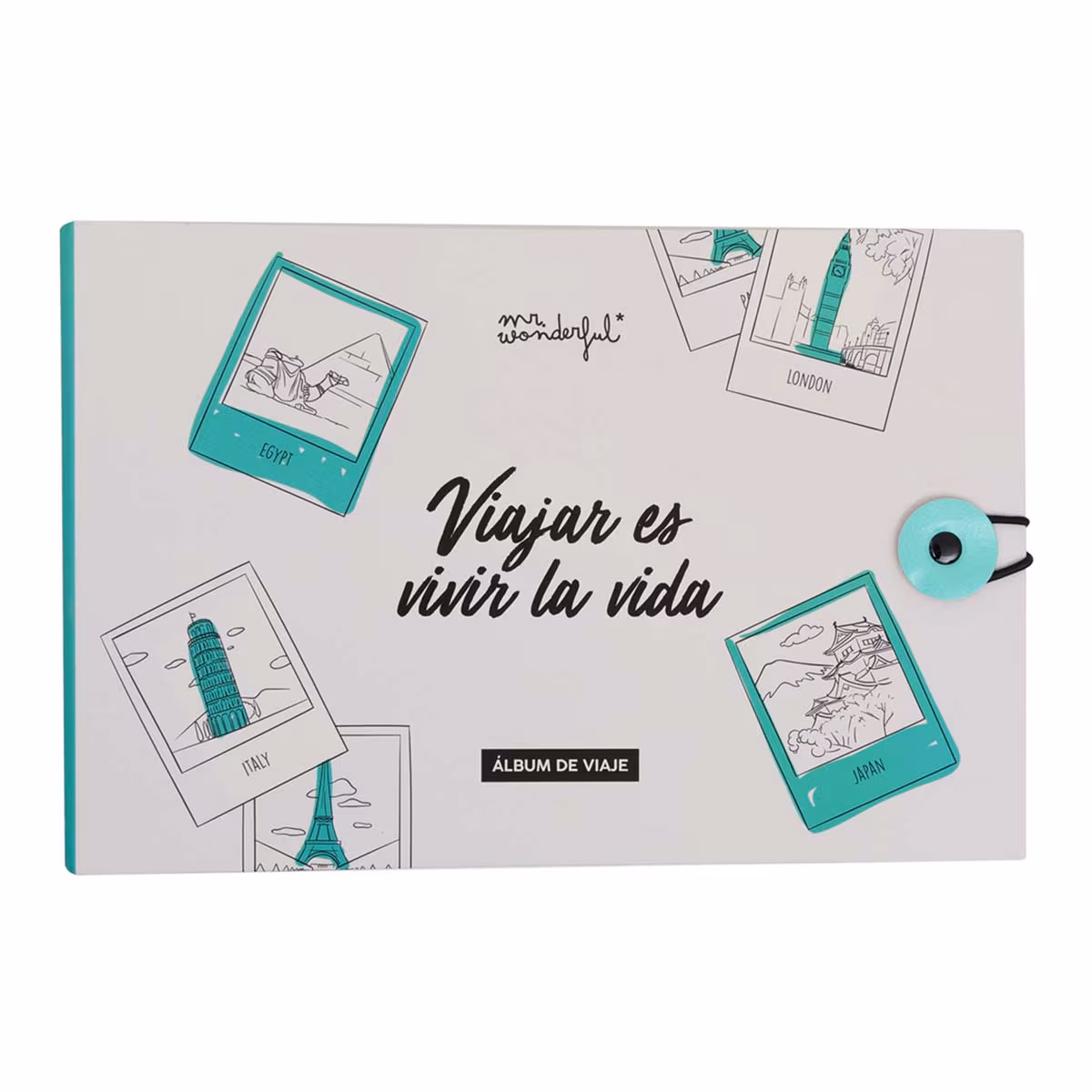 Álbum de fotos viaje - Viajar es vivir la vida