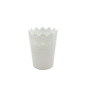 Maceta Plástica Redonda – 12cm de Alto