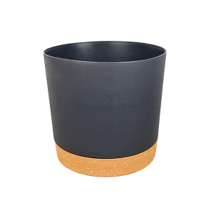 Maceta Style Negra 15,5cm Alto