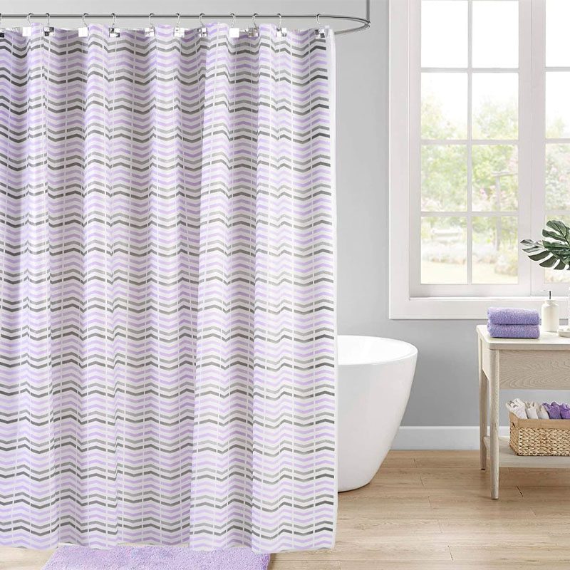 Cortina de Baño Plástica Doble Linea Basic - Imagen 3